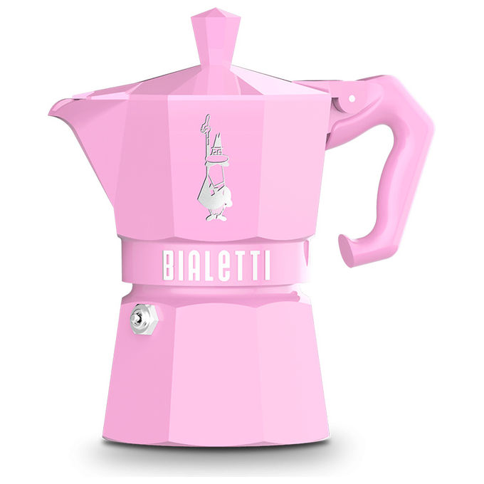 Bialetti 9063 Moka Exclusive Caffettiera 3 tazze in alluminio adatta a tutti i piani cottura tranne induzione colore Rosa Bialetti 9063 Moka Exclusive Caffettiera 3 tazze in alluminio adatta a tutti i piani cottura tranne induzione colore Rosa
