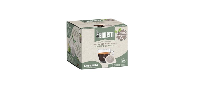 Bialetti - Box Cialde Intenso 50 Pz-verde