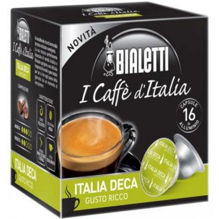 BIALETTI Caffè in capsule BOX 16 CAPSULE DECA, Capsule Bialetti, 0,112 kg