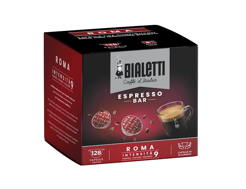 BIALETTI Caffè in capsule MULTIPACK ROMA 128 CPS, Capsule Bialetti