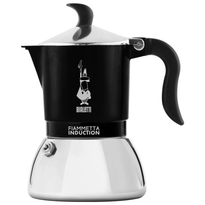 Bialetti - Caffettiera Fiammetta Ind. 2tz-grigio
