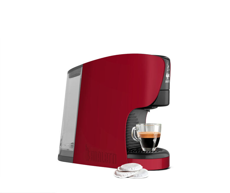 Bialetti - Macchina Da Caffé Bundle Dama Cialde Ese+30cialde-red