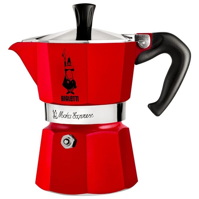 Bialetti MOKA EXPRESS 3 Tazze Rosso Winter Wonderland Bialetti MOKA EXPRESS 3 Tazze Rosso Winter Wonderland