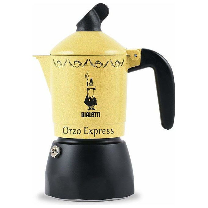 Bialetti - Orzo Express 2 Tazze-giallo