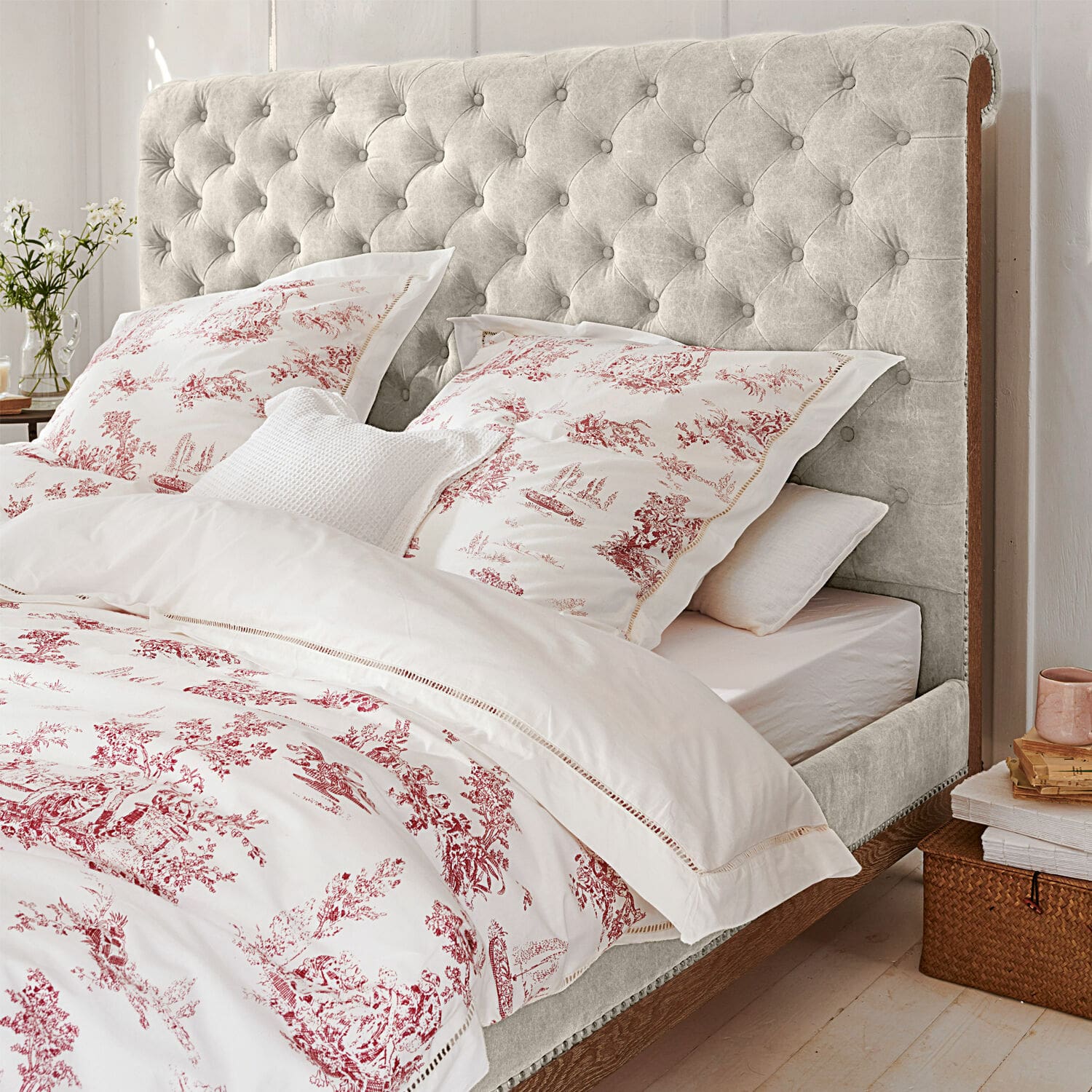 Biancheria da letto Toile rouge Biancheria da letto Toile rouge