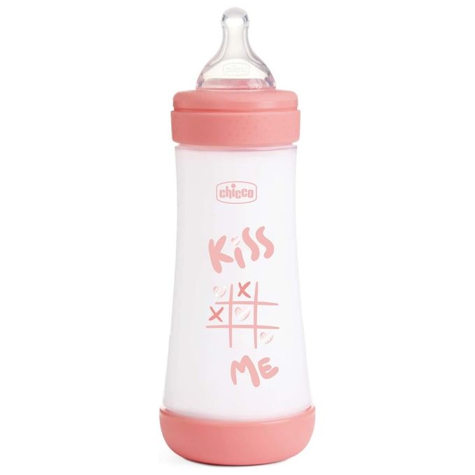 Biberon polipropilene (300ml) flusso veloce (4-9m) PERFECT 5 Rosa 00020235110000 Biberon polipropilene (300ml) flusso veloce (4-9m) PERFECT 5 Rosa 00020235110000