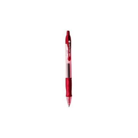 BIC 829159 penna a sfera Rosso Penna a sfera retrattile a clip 12 pz