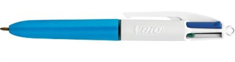 BIC 895958 penna a sfera Nero Blu Verde Rosso Penna a sfera retrattile a clip 12 pz