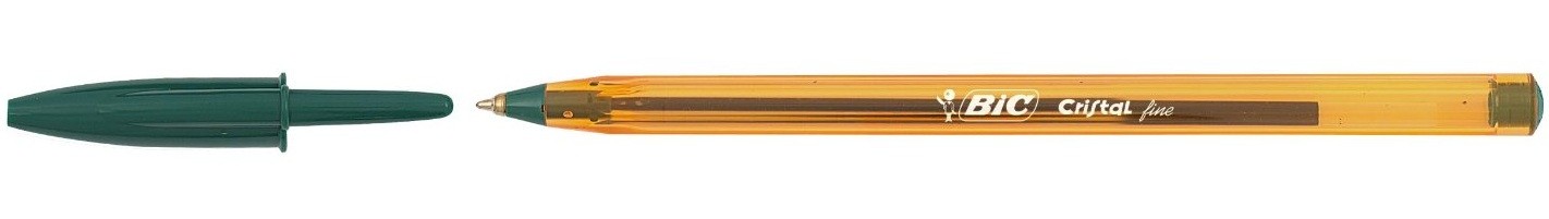 BIC Cristal Fine Verde 50 pz