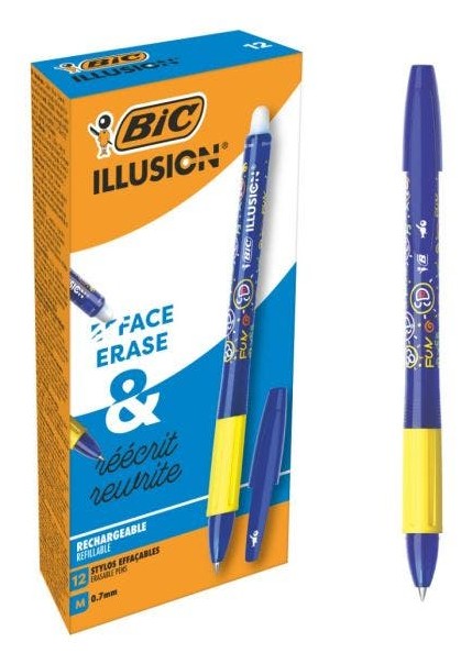 BIC Illusion Blu Penna a sfera Medio 1