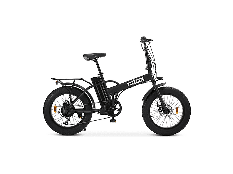 Bicicletta Elettrica da trekking Fat Bike NILOX X5 Pro, ruote 20",velocità max 25 Km/h, motore 250W, autonomia fino a 60Km, batteria 10000mAh