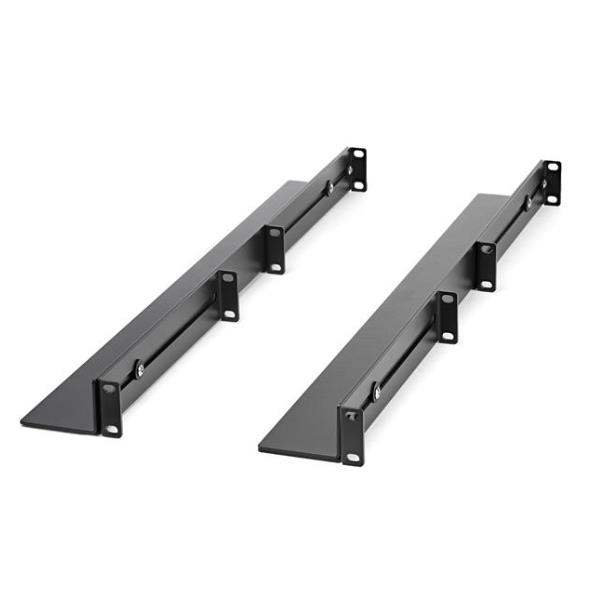Binari rack Profondità di Montaggio Regolabile Black UNIRAILS1UB