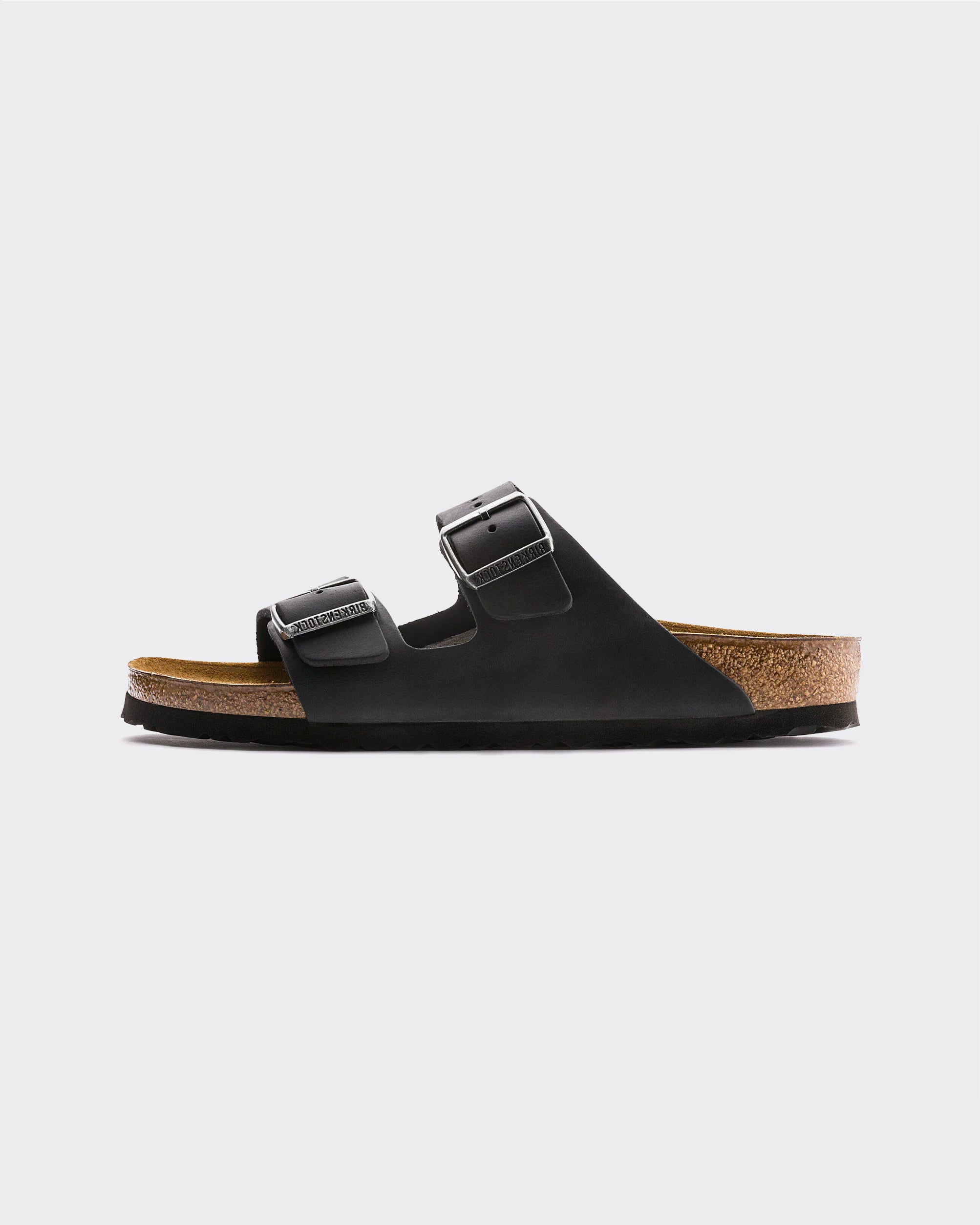 Birkenstock Ciabatta Arizona Oiled Leather Nera