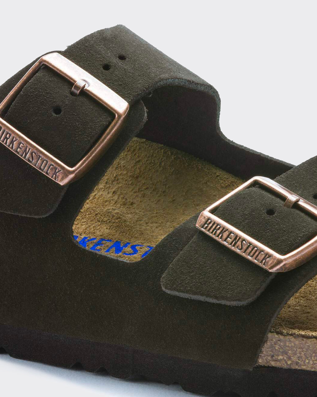 Birkenstock Ciabatta Arizona Suede Leather Mocca