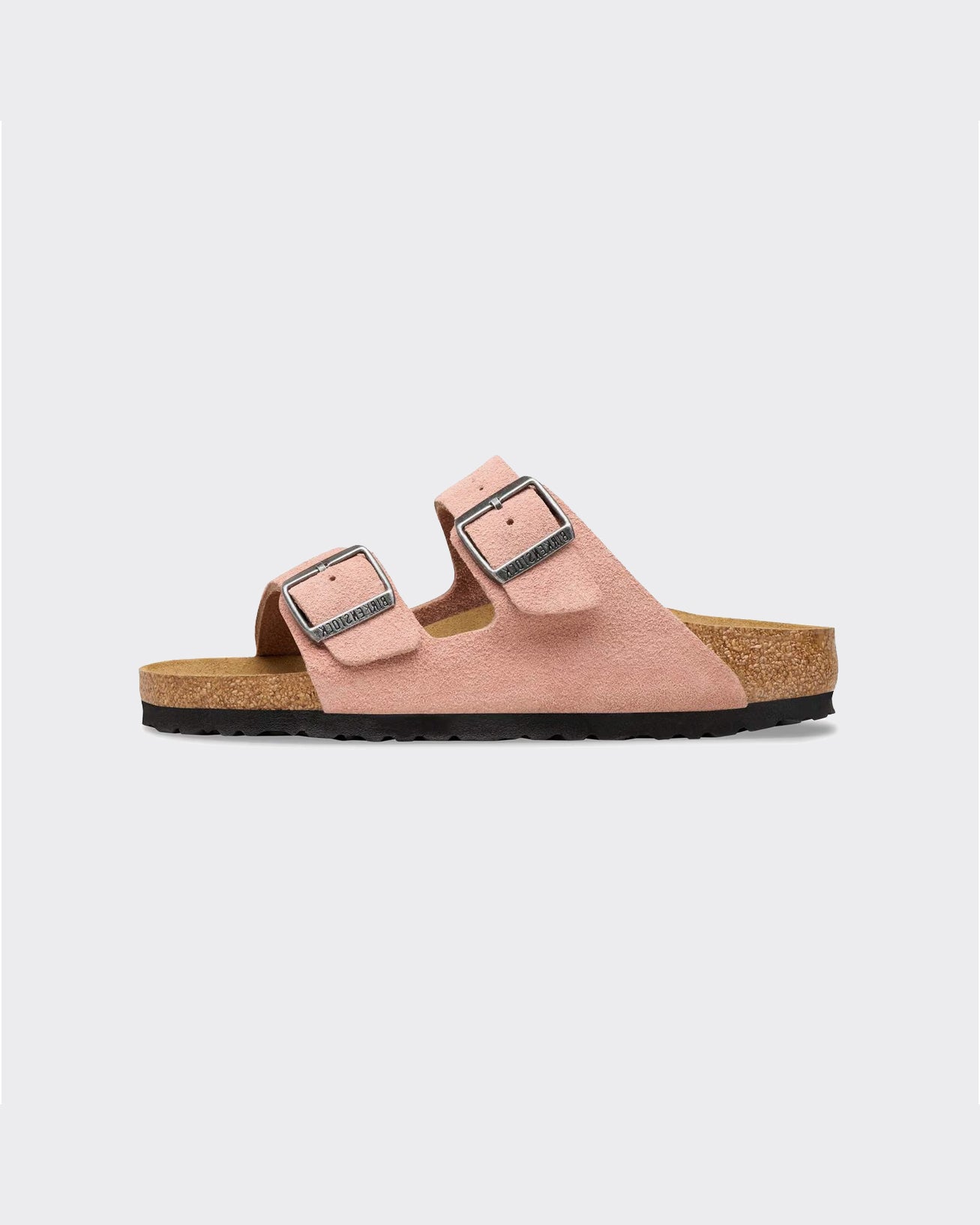 Birkenstock Ciabatta Arizona Suede Leather Pink Clay