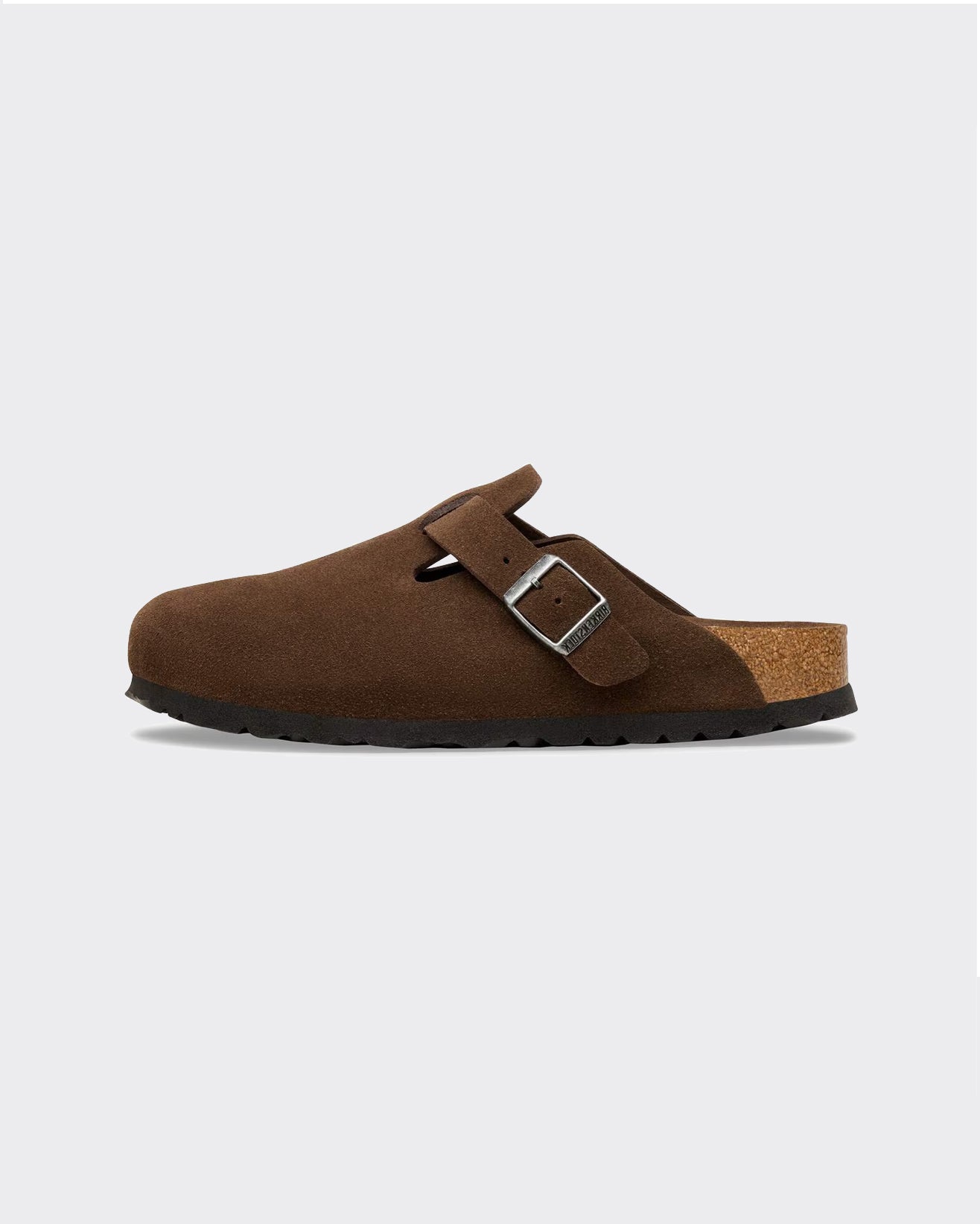 Birkenstock Ciabatta Boston Suede Leather Carafe Tonal