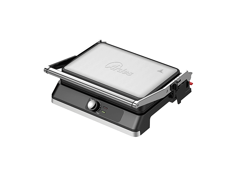 BISTECCHIERA ARDES GIGAGRILL XL, Potenza 2200 W, Contenitore olio antiaderente, Nero / Silver BISTECCHIERA ARDES GIGAGRILL XL, Potenza 2200 W, Contenitore olio antiaderente, Nero / Silver