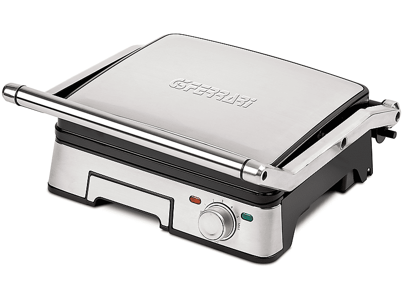 BISTECCHIERA G3 FERRARI , Potenza 2200 W, Contenitore olio antiaderente, Piastre asportabili, Argento