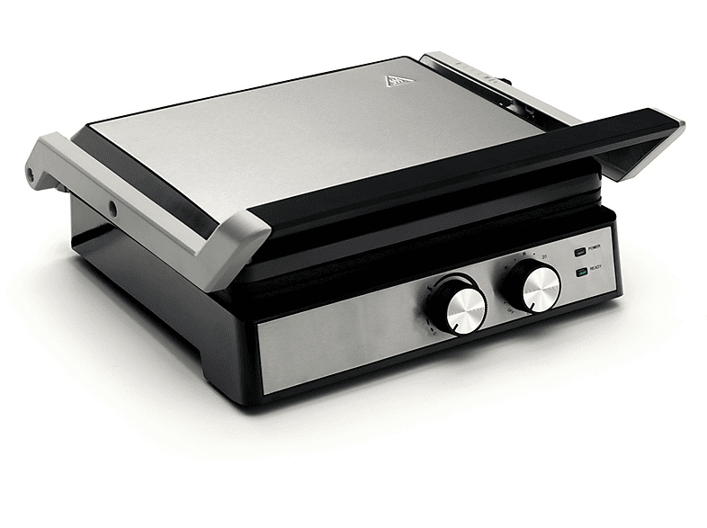BISTECCHIERA TELEFUNKEN M08359, Potenza 2000 W, Contenitore olio antiaderente, Grigio metallico / Nero