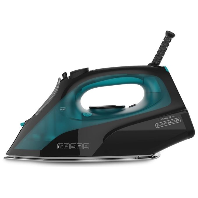 Black & Decker - Ferro Da Stiro A Vapore Bxir2403e-nero/smeraldo