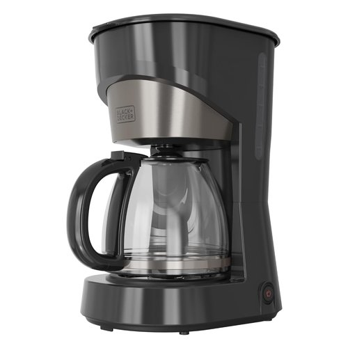 Black & Decker - Macchina Da Caffè Americana Bxco1001e-grigio/acciaio