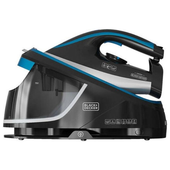 Black & Decker - Sistema Stirante Bxss2401e-nero/blu