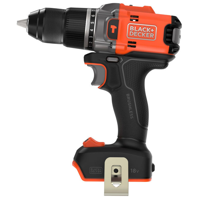 Black + Decker Trapano a Percussione 18V Senza Spazzole 50Nm BLD683XN-XJ Black + Decker Trapano a Percussione 18V Senza Spazzole 50Nm BLD683XN-XJ