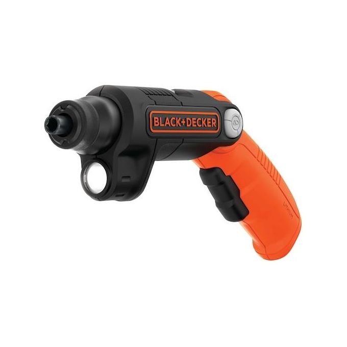 Black+Decker BDCSFL20C Svitavvita 3.6v Litio con Impugnatura Orientabile e Torcia Integrata Black+Decker BDCSFL20C Svitavvita 3.6v Litio con Impugnatura Orientabile e Torcia Integrata