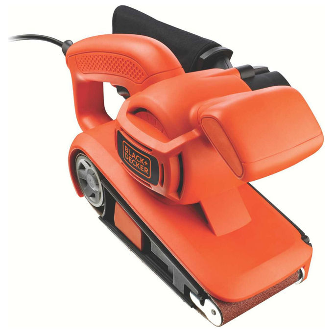 Black+decker KA86-QS Levigatrice a Nastro 720W 206 m-min Nastro 75x457 mm Allineamento Automatico colore Arancione
