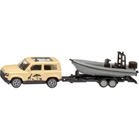 BLISTER Land Rover Defender "Safari" con barca, Veicolo modello