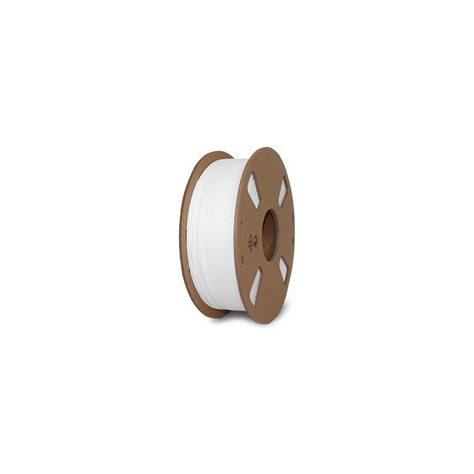 Bobina filo stampa 3D Filamento Abs 1,75 mm Bianco HP3DR ASWH