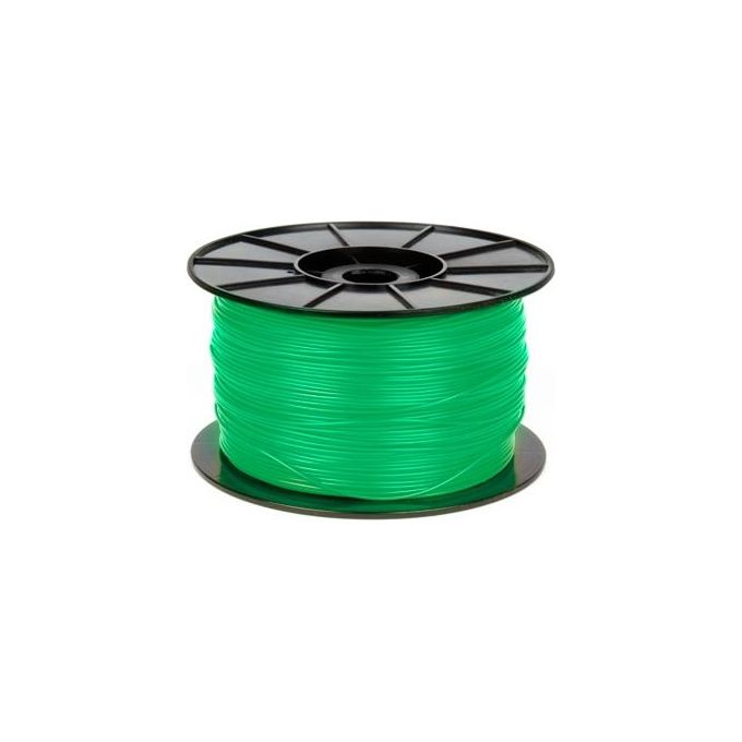 Bobina filo stampa 3D Filamento Abs 1,75 mm Verde HP3DXROLGR