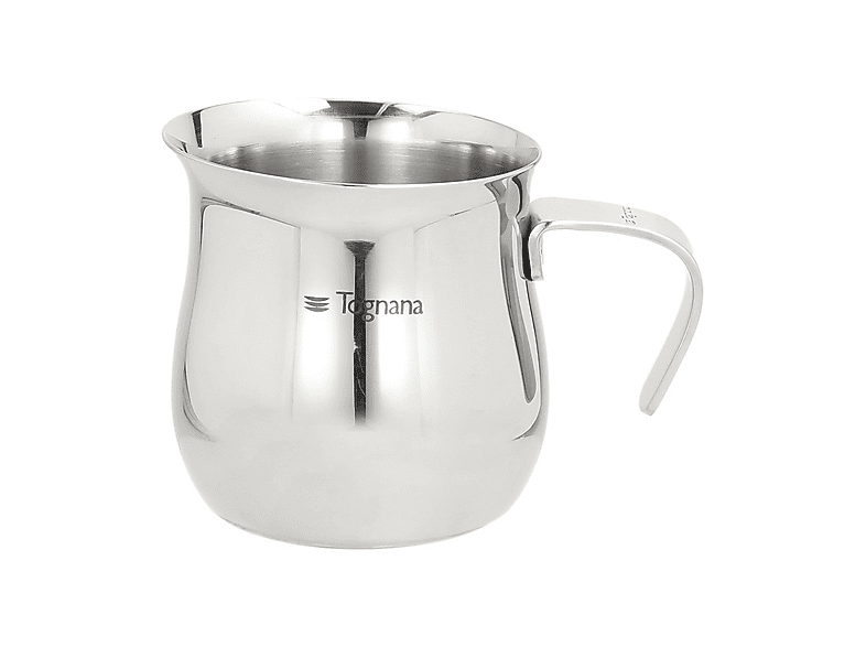 Bollilatte TOGNANA RIFLEX, 2 tazze, Compatibile con gas e piano a induzione, Acciaio Inox