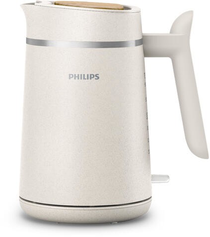 Bollitore PHILIPS ECO CONSCIOUS EDITION HD9365/10, 2200W, 1.7l, con spegnimento automatico e filtro rimuovibile, materiali in plastica 100% base biologica