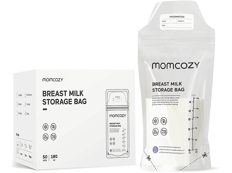 BORSA MOMCOZY SACCHE LATTE 50 PZ