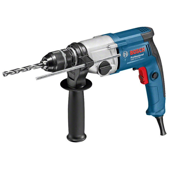 Bosch 0 601 1B2 000 GBM 13-2 RE Trapano 2 Velocita' 750 W 1750 Giri-min Chiave 2,4 Kg colore Nero Blu Grigio Bosch 0 601 1B2 000 GBM 13-2 RE Trapano 2 Velocita' 750 W 1750 Giri-min Chiave 2,4 Kg colore Nero Blu Grigio