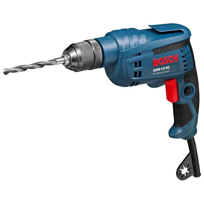 Bosch 0 601 473 600 GBM 10 RE Trapano Rotativo 600 W 0-2600 rpm Mandrino Autoserrante 1-10 mm colore Nero Bosch 0 601 473 600 GBM 10 RE Trapano Rotativo 600 W 0-2600 rpm Mandrino Autoserrante 1-10 mm colore Nero