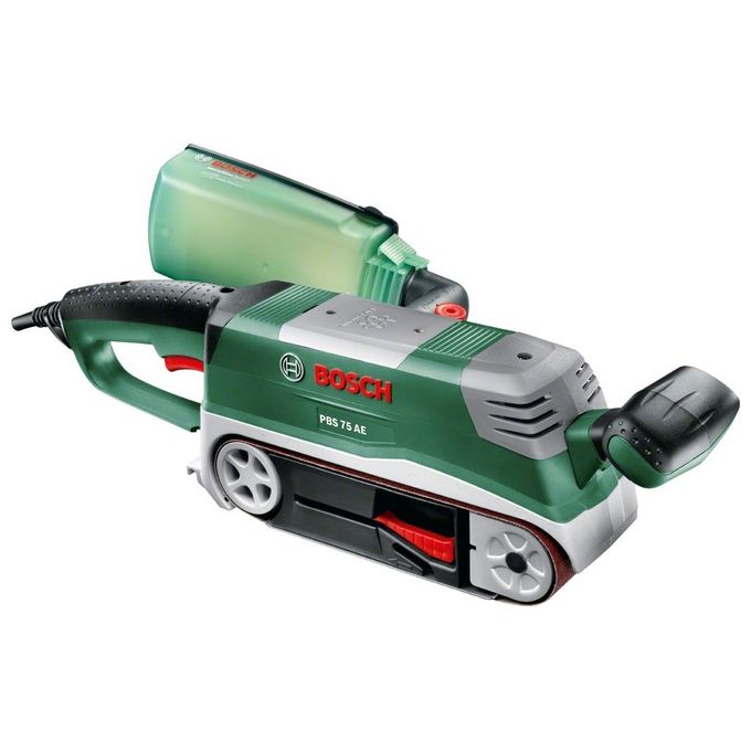 Bosch 0 603 2A1 101 PBS 75 AE Set Levigatrice a nastro 750 W Velocita' Regolabile 200-350 m-min colore Verde Grigio Bosch 0 603 2A1 101 PBS 75 AE Set Levigatrice a nastro 750 W Velocita' Regolabile 200-350 m-min colore Verde Grigio