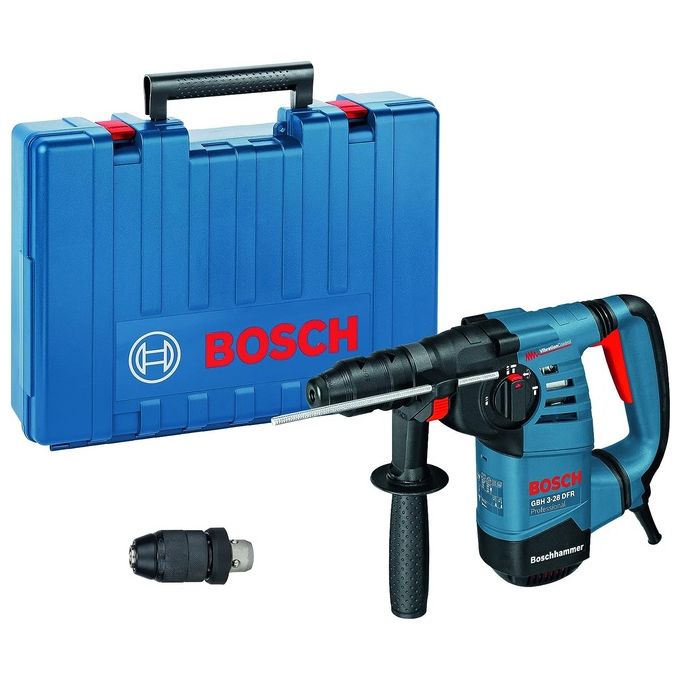 Bosch 0 611 24A 000 GBH 3-28 DFR Martello Perforatore 800 W 900 Giri-min SDS-plus colore Nero Blu