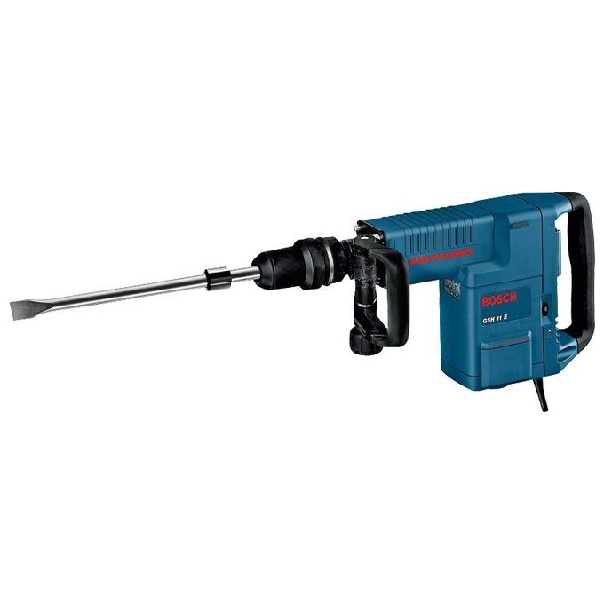 Bosch 0 611 316 703 GSH 11 E Martello Demolitore Elettropneumatico Potenza 1500 W Impatto 16,8 J Velocita' Regolabile Mandrino SDS-max colore Blu
