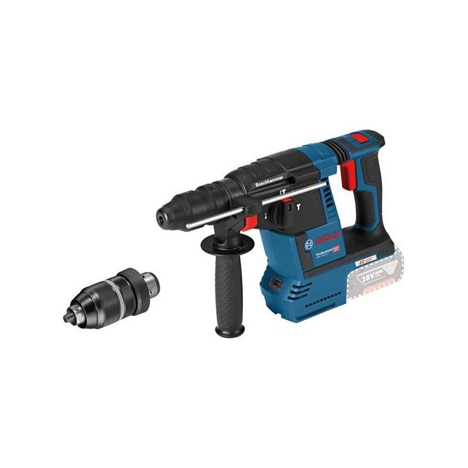 Bosch 0 611 910 000 GBH 18V-26 F Martello Perforatore SDS-plus 18 V 4350 colpi-min Motore Brushless Controllo Vibrazioni Luce LED colore Nero Blu Rosso Bosch 0 611 910 000 GBH 18V-26 F Martello Perforatore SDS-plus 18 V 4350 colpi-min Motore Brushless Controllo Vibrazioni Luce LED colore Nero Blu Rosso