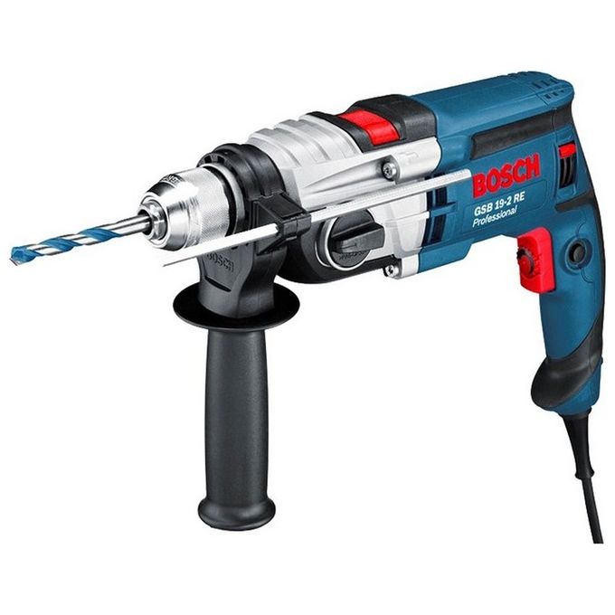 Bosch 060117B501 GSB 19-2 RE Professional Trapano a Percussione 850 W 2 Velocita' 36 Nm Mandrino 1.5-13 mm Bosch 060117B501 GSB 19-2 RE Professional Trapano a Percussione 850 W 2 Velocita' 36 Nm Mandrino 1.5-13 mm