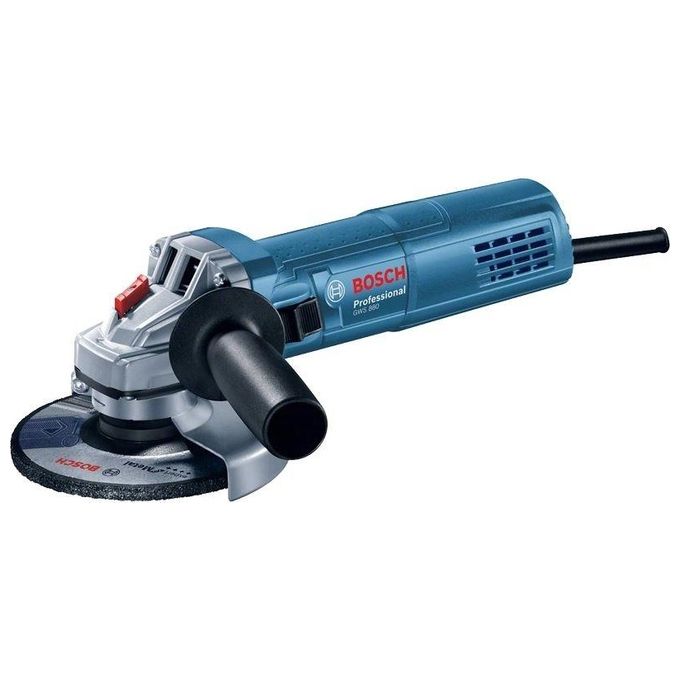 Bosch 060139600A GWS 880 Professional Smerigliatrice Angolare 880W 11000 rpm disco 125 mm colore Nero Blu Bosch 060139600A GWS 880 Professional Smerigliatrice Angolare 880W 11000 rpm disco 125 mm colore Nero Blu