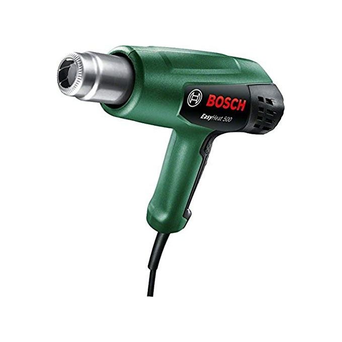 Bosch 06032A6000 EasyHeat 500 Pistola Termica 1600 W 300 500 °C 240 450 l-min colore Verde-Ciano
