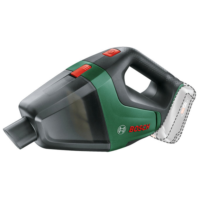 Bosch 06033B9102 UniversalVac 18 Aspirapolvere senza filo senza sacchetto 0,5 L 18 V 30 l-min colore Nero Verde Bosch 06033B9102 UniversalVac 18 Aspirapolvere senza filo senza sacchetto 0,5 L 18 V 30 l-min colore Nero Verde