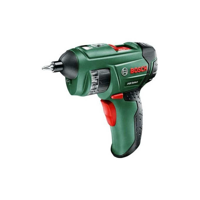 Bosch 0603977005 PSR Select Avvitatore a Batteria 3,6 V 1,5 Ah 12 Bit con Valigetta colore Nero Bosch 0603977005 PSR Select Avvitatore a Batteria 3,6 V 1,5 Ah 12 Bit con Valigetta colore Nero