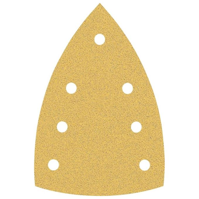 Bosch 10x Carte Abrasive Expert C470 con 7 Fori per Legno Duro Vernice su Legno 100x150mm Grana 60 Accessorio Levigatrice Palmare