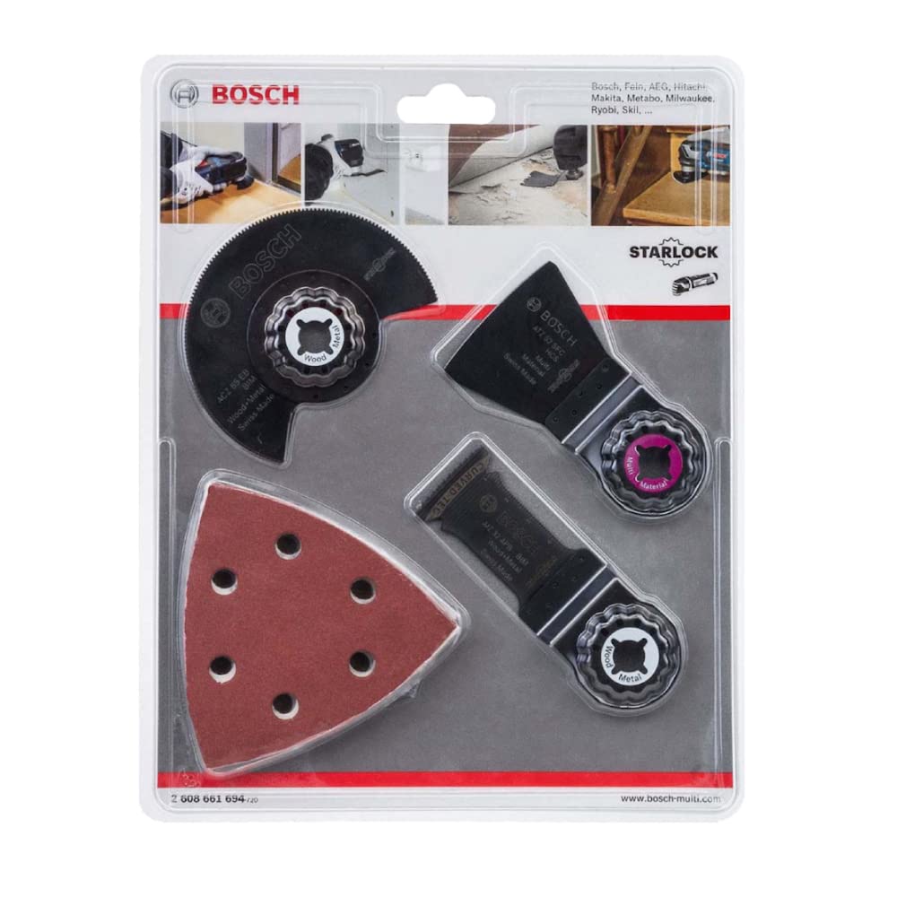 Bosch - 2608661694 Set Tutto In Uno Per Utensile Universale Gop Bosch - 2608661694 Set Tutto In Uno Per Utensile Universale Gop