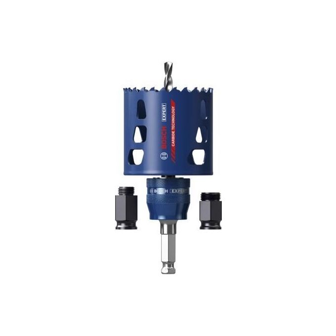 Bosch 2608900450 EXPERT Tough Material Set di Sega a Tazza 5 pezzi Diametro 68 mm Lunghezza 60 mm Sistema Power Change Plus colore Blu Bosch 2608900450 EXPERT Tough Material Set di Sega a Tazza 5 pezzi Diametro 68 mm Lunghezza 60 mm Sistema Power Change Plus colore Blu