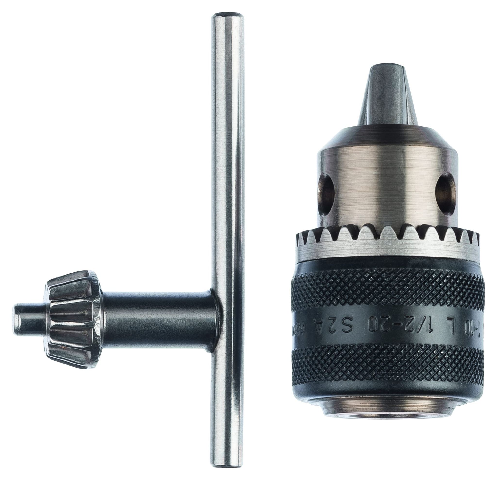 Bosch 2609255700 - Mandrino A Chiave, Capacità 1-10 Mm, 12,7 Mm X 20 Tpi (passo Filetto 1,27 Mm)